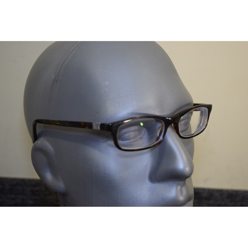 Armani Exchange AX204 086 Dark Tortoise Rectangular Eyeglasses 140mm